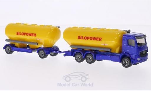 Diecast model cars Mercedes Actros Base Silopower Futtermittelsiloh&Atilde;&curren;ngerzug 1/87 Siku