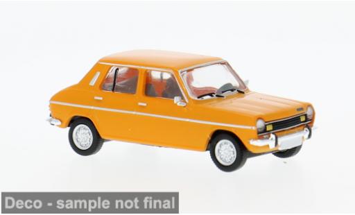 Diecast model cars Simca 1100 Base orange 1975 1/87 PCX87
