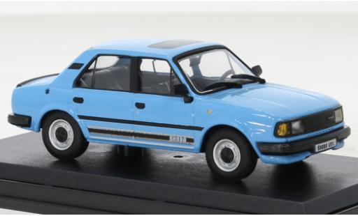 Diecast model cars Skoda 120 Base L blue 1984 1/43 Abrex