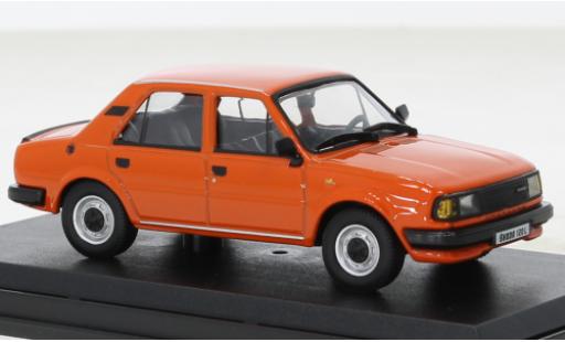Diecast model cars Skoda 120 Base L orange 1984 1/43 Abrex