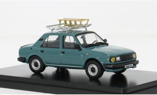 Diecast model cars Skoda 120 Base L turquoise 1984 1/43 Abrex