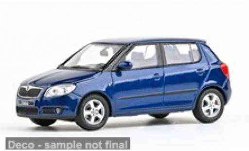 Diecast model cars Skoda Fabia Base II blue 2006 1/43 Abrex