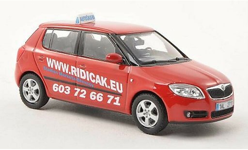 Skoda Fabia Livree Flotte 1/43 Abrex Fahrschule Zubr diecast model cars