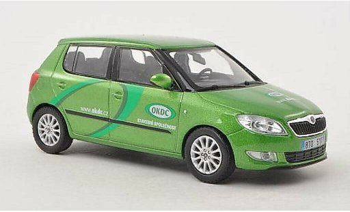 Skoda Fabia Livree Flotte 1/43 Abrex OKDC diecast model cars