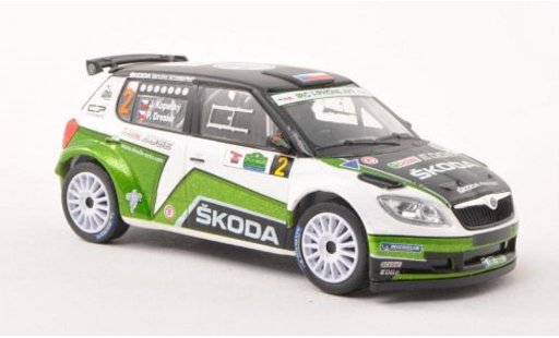 Skoda Fabia S2000 1/43 Abrex No.2 Rally Irland 2012 /P.Dresler diecast model cars