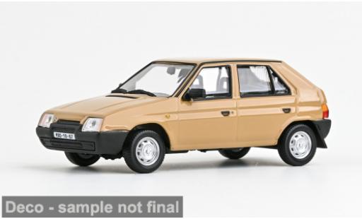 Diecast model cars Skoda Favorit 136L brown 1988 1/43 Abrex
