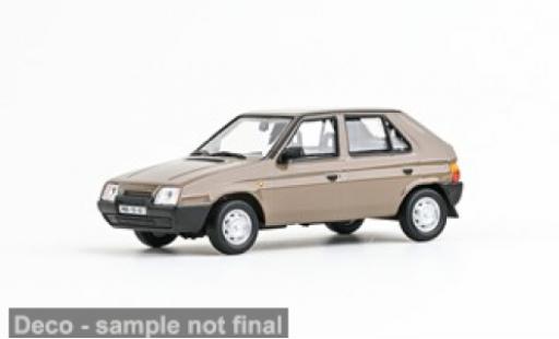 Diecast model cars Skoda Favorit 136L brown 1988 1/43 Abrex