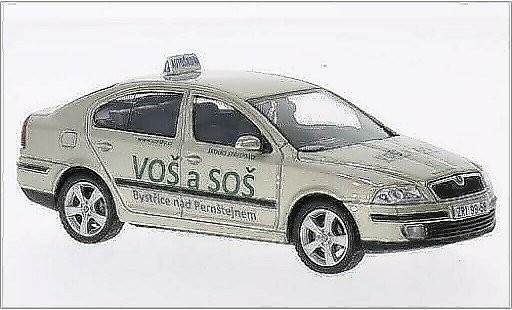 Skoda Octavia Livree Flotte 1/43 Abrex II Autoskola VOS SOS diecast model cars