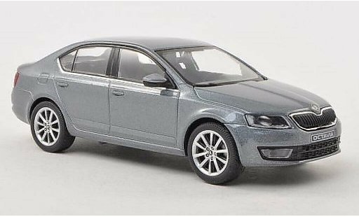 Skoda Octavia Base 1/43 Abrex III grey 2013 diecast model cars