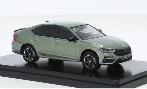 Diecast model cars Skoda Octavia RS IV green 2020 1/43 Abrex