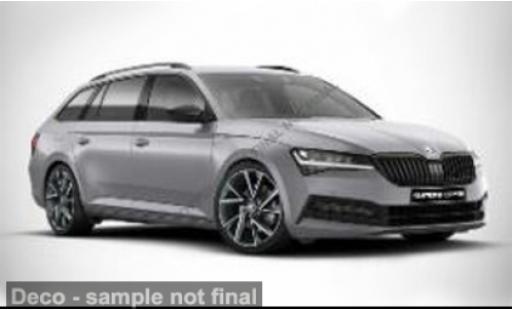 Diecast model cars Skoda Superb Base grey 1/18 Solido