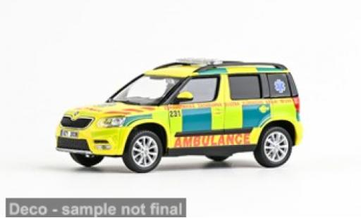 Diecast model cars Skoda Yeti FL 2013 EMS Of Zlin Region #231 1/43 Abrex