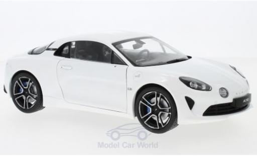 Diecast model cars Alpine A110 premiere edition white 2017 1/18 Solido