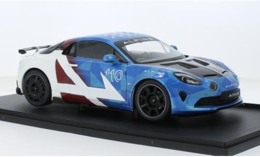 Diecast model cars Alpine A110 radicale US Livery 2023 1/18 Solido
