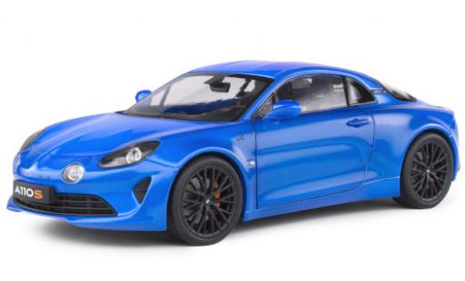 Diecast model cars Alpine A110 s metallic blue 2019 1/18 Solido