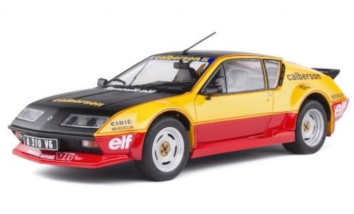 Diecast model cars Alpine A310 gt Renault Pack orange Calberson Evocation 1983 1/18 Solido