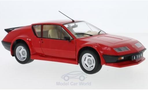 Diecast model cars Alpine A310 gt Renault Pack red 1983 1/18 Solido