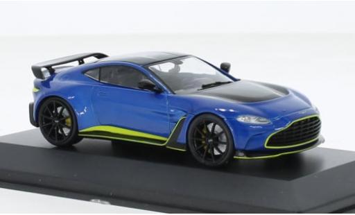 Diecast model cars Aston Martin Vantage v12 metallise blue 2023 1/43 Solido