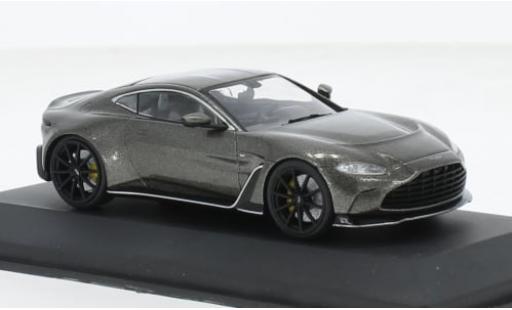 Diecast model cars Aston Martin Vantage v12 metallise grey 1/43 Solido