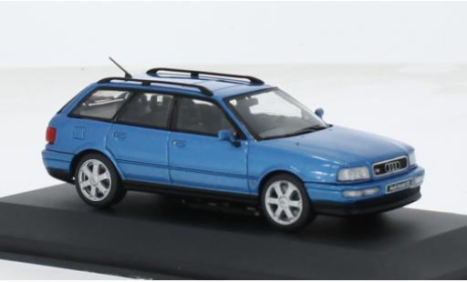Diecast model cars Audi S2 avant blue 1/43 Solido