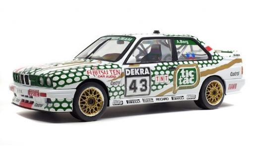 Diecast model cars Bmw M3 dtm (E30) No.43 Tauber Tic Tac 1991 A.Berg 1/18 Solido