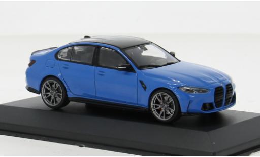 Diecast model cars Bmw M3 berline (G80) blue 2023 1/43 Solido
