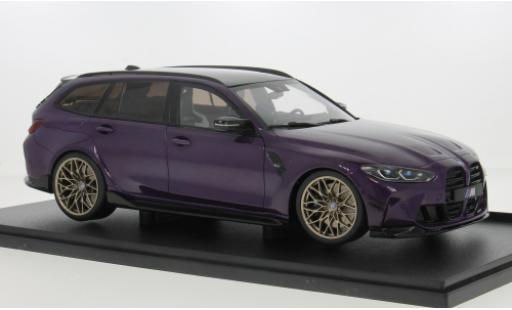 Diecast model cars Bmw M3 Touring (G81) purple 1/18 Solido