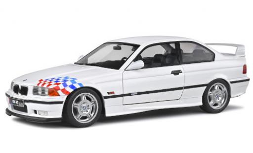 Diecast model cars Bmw M3 ltw (E36) white/Dekor 1995 1/18 Solido