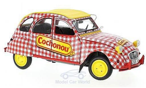 Diecast model cars Citroen 2CV Berline 6 Cochonou 1/18 Solido