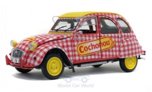 Diecast model cars Citroen 2CV Berline 6 Cochonou 1985 1/18 Solido