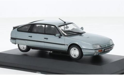 Diecast model cars Citroen CX GTI Turbo II metallise blue 1/43 Solido