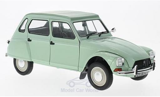 Diecast model cars Citroen Dyane Berline 6 green 1967 1/18 Solido