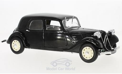 Diecast model cars Citroen Traction 11 CV black 1937 1/18 Solido