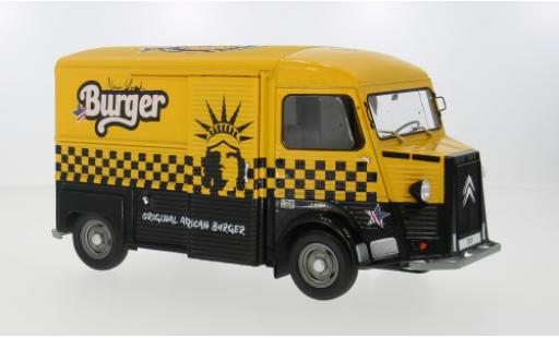 Diecast model cars Citroen Type HY Fourgonnette NYC Burger 1/18 Solido