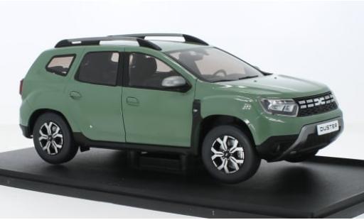 Diecast model cars Dacia Duster SUV Phase 3 green 2023 1/18 Solido
