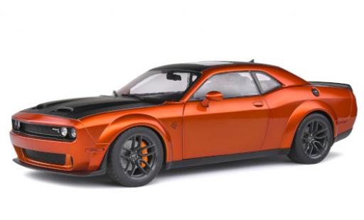 Diecast model cars Dodge Challenger SRT Hellcat Redeye copper/matt-black 2020 1/18 Solido