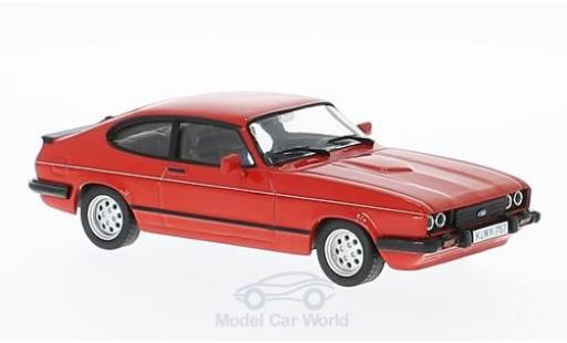 Diecast model cars Ford Capri 2.8i MKIII red 1981 1/43 Solido