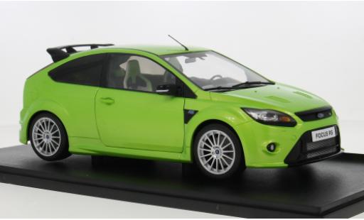 Diecast model cars Ford Focus RS MK2 green 1/18 Solido