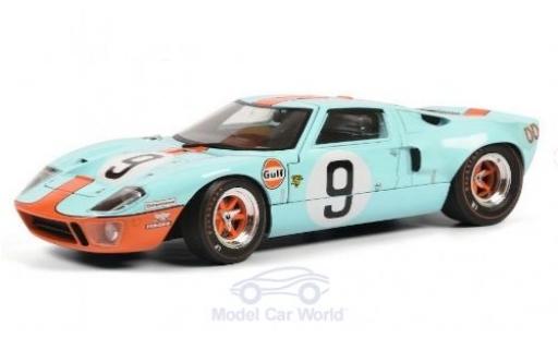 Diecast model cars Ford GT40 Mk I No.9 Gulf 24h Le Mans 1968 P.Rodriguez/L.Bianchi 1/18 Solido