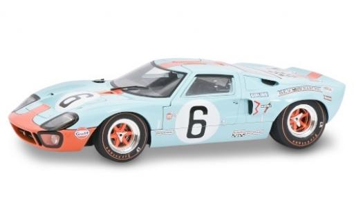 Diecast model cars Ford GT40 Mk I RHD No.6 John Wyer Automotive Engineering 24h Le Mans 1969 J.Ickx/J.Oliver 1/18 Solido