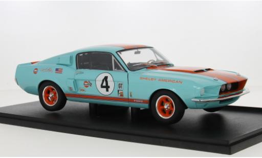 Diecast model cars Shelby Mustang Base Ford Gulf 1/18 Solido