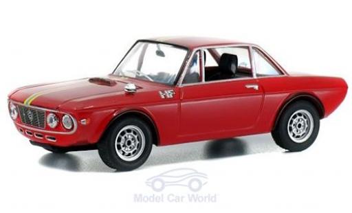 Diecast model cars Lancia Fulvia HF Fanalone red/Dekor 1969 1/43 Solido