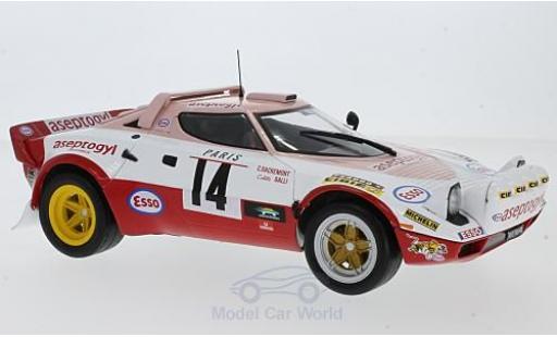 Diecast model cars Lancia Stratos Rallye HF Aseptogyl Rally WM Rally Monte Carlo 1977 C.Dacremont/C.Galli 1/18 Solido