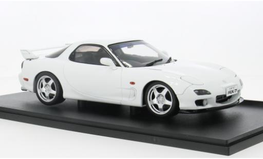 Diecast model cars Mazda RX7 FD3RS white 1/18 Solido
