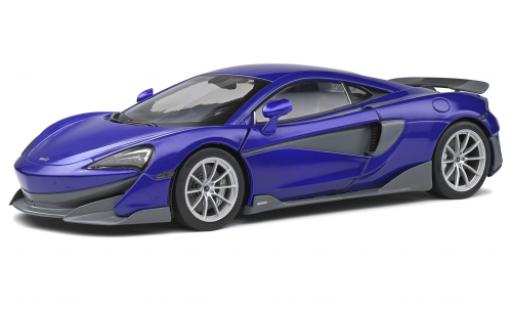 Diecast model cars McLaren 600 Base LT purple 2018 1/18 Solido