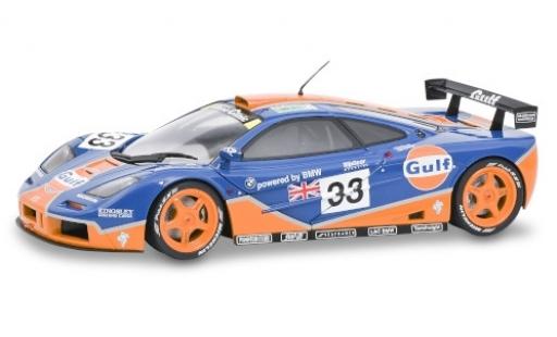 Diecast model cars McLaren F1 GTR GTR No.33 Gulf 24h Le Mans 1996 R.Bellm/J.Weaver/J.J.Lehto 1/18 Solido