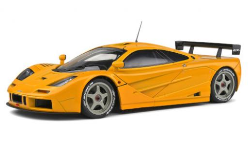 Diecast model cars McLaren F1 GTR GTR orange 1995 1/18 Solido