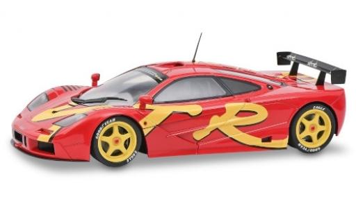 Diecast model cars McLaren F1 GTR GTR red/Dekor 1996 1/18 Solido