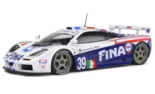 Diecast model cars McLaren F1 GTR GTR Short Tail No.39 Team Bigazzi SRL Fina 24h Le Mans 1996 N.Piquet/J.Cecotto/D.Sullivan 1/18 Solido