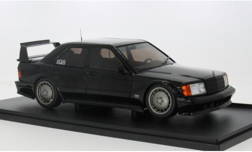 Diecast model cars Mercedes 190 Evo (W201) II black 1/18 Solido